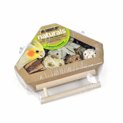 Naturals Corner Bird Box with Perch – Aviary Bird Shop