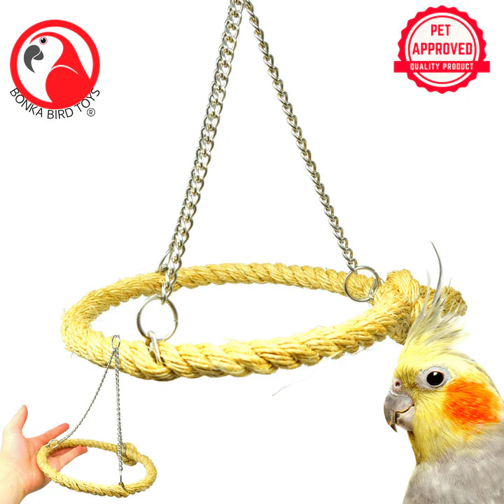 Sisal Pyramid Rope Swing