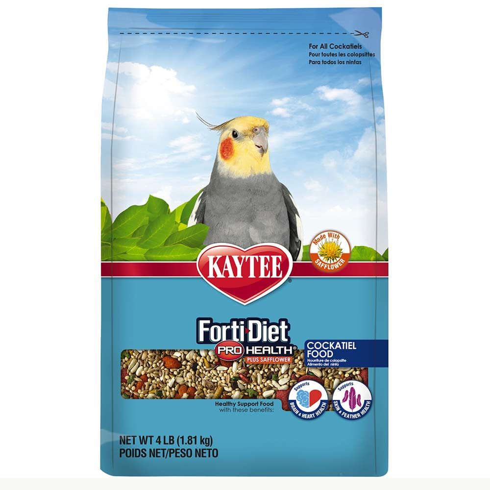 Kaytee Forti-Diet Pro Health Cockatiel with Safflower 4 LB