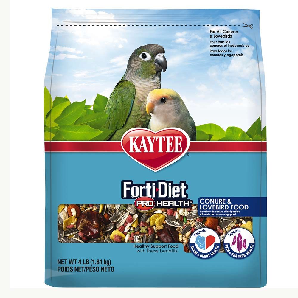 Kaytee Forti-Diet Pro Health Conure and Lovebird 4 lb