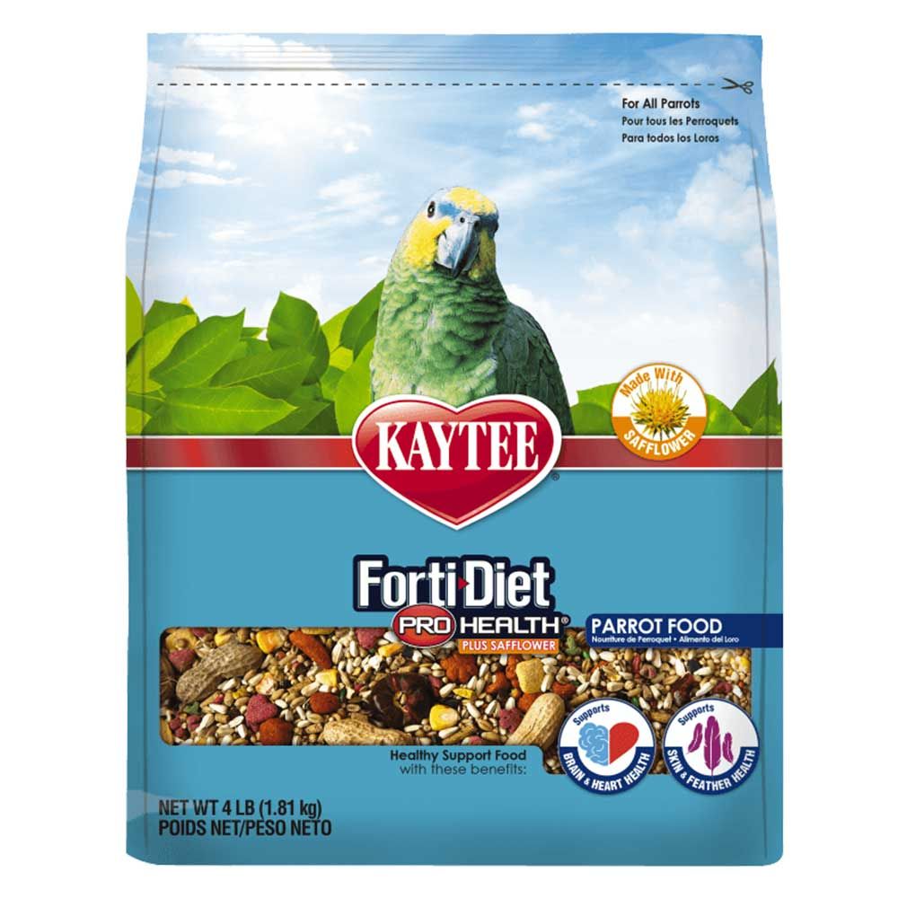 Kaytee Fiesta Pro Health with Safflower Parrot Food 4 LB