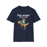 Parrot Dinosaur Cowboy Unisex Softstyle T-Shirt