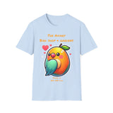 Mango Parrot Unisex Softstyle T-Shirt