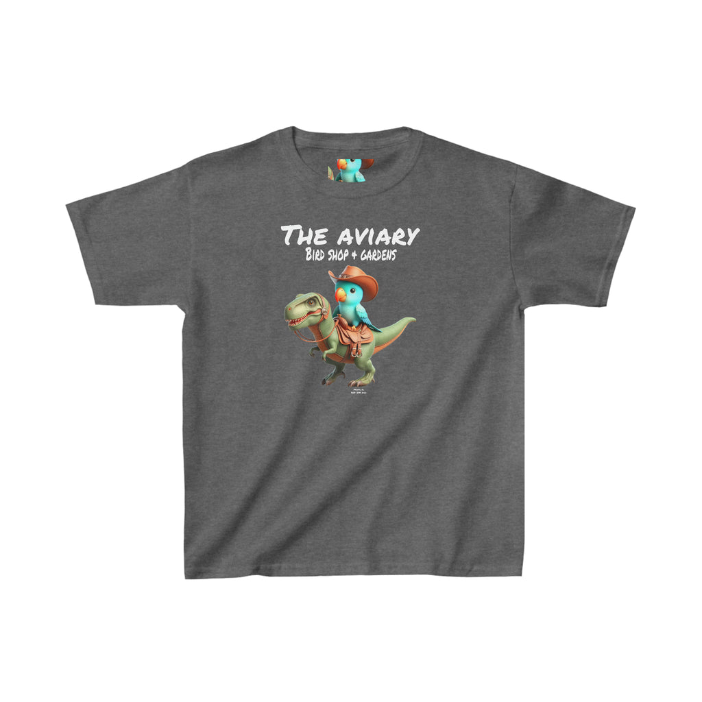 Parrot Dinosaur Cowboy Kids Heavy Cotton™ Tee