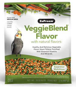 Zupreem - Veggie Blend - Medium - 2 lb