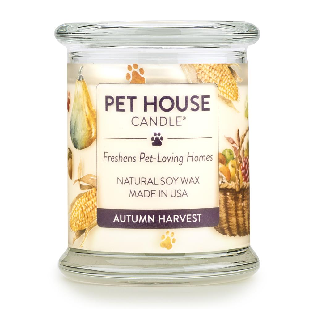 Autumn Harvest Pet House Candle