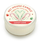 Candy Cane Mini Pet House Candle
