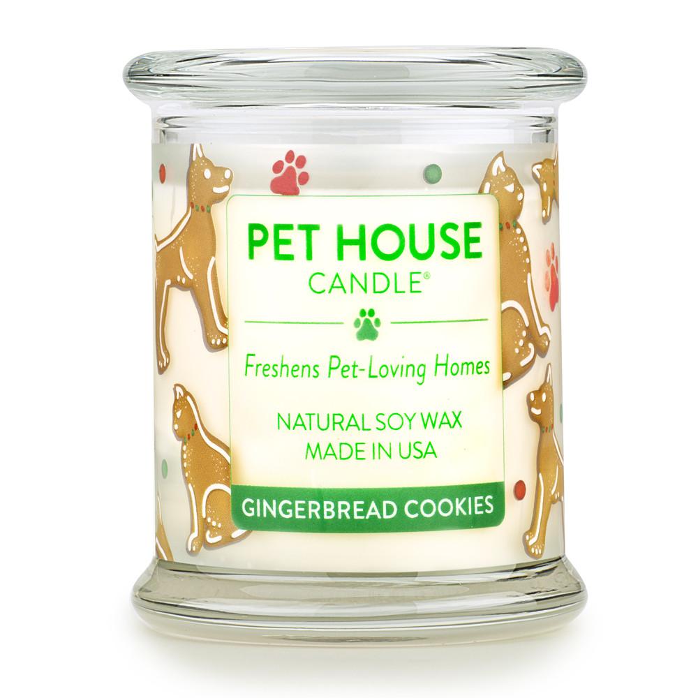 Gingerbread Cookies Pet House Candle