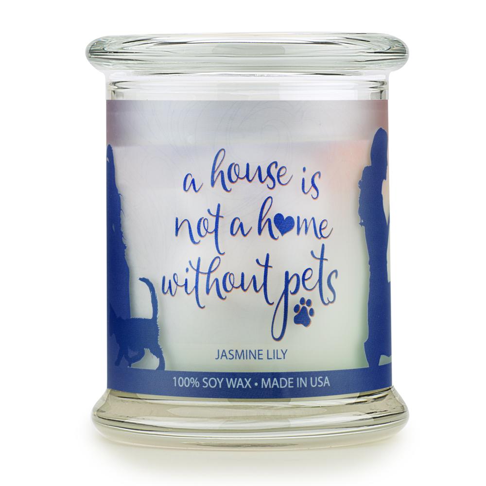 Jasmine Lily Pet House Candle
