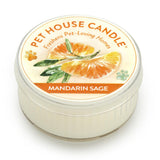Mandarin Sage Mini Pet House Candle