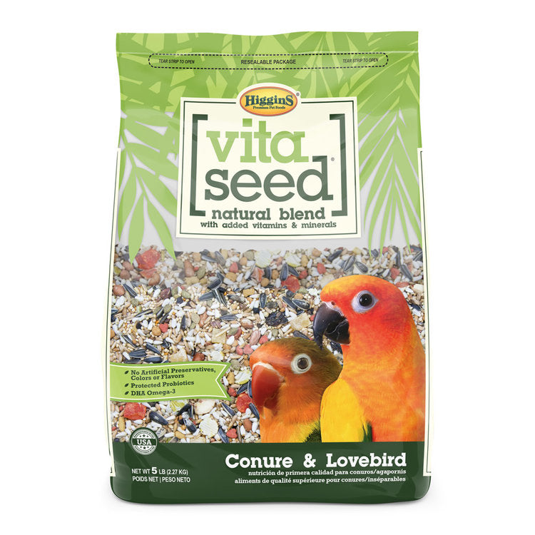 Higgins Vita Seed Conure & Lovebird 5 lb