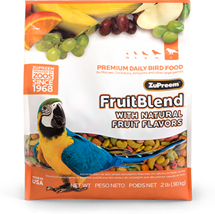 Zupreem Fruit Blend for  Large Parrots